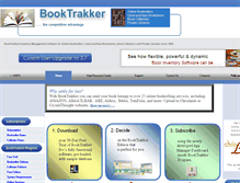 Tablet Screenshot of booktrakker.com